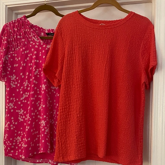 Tops - Women's Red and Pink Tops